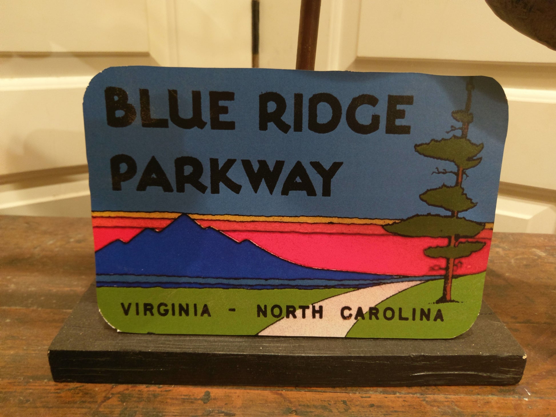 Blue Ridge Parkway Wood Cutout Hilda-The Sawmill Shop