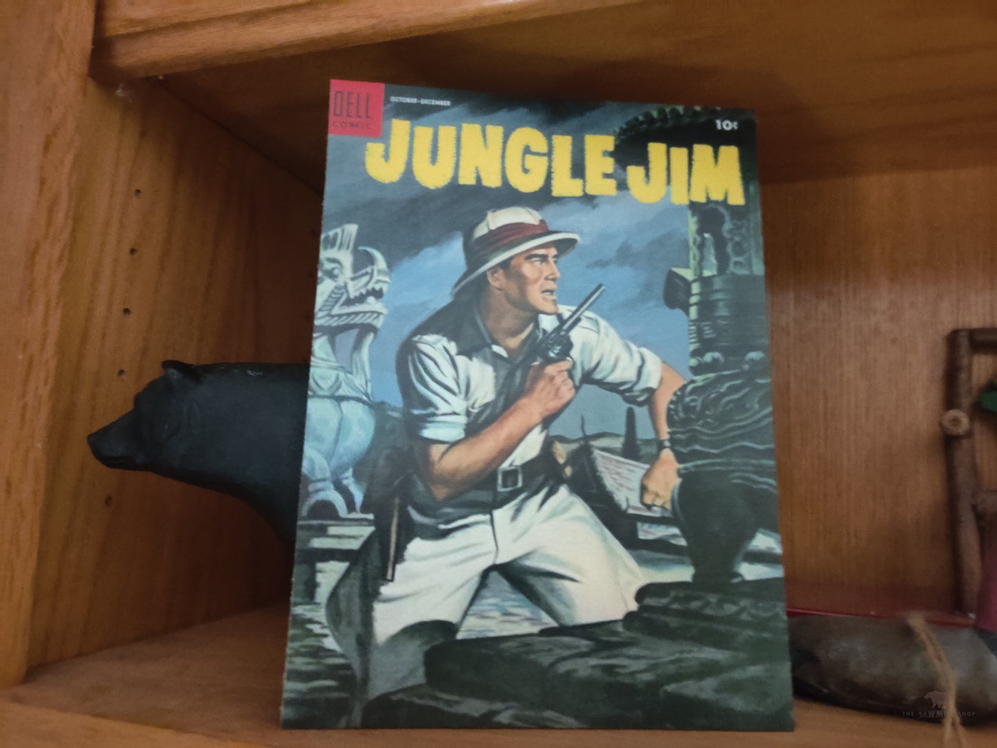 Dell Jungle Jim Comics Wood Plaque-The Sawmill Shop