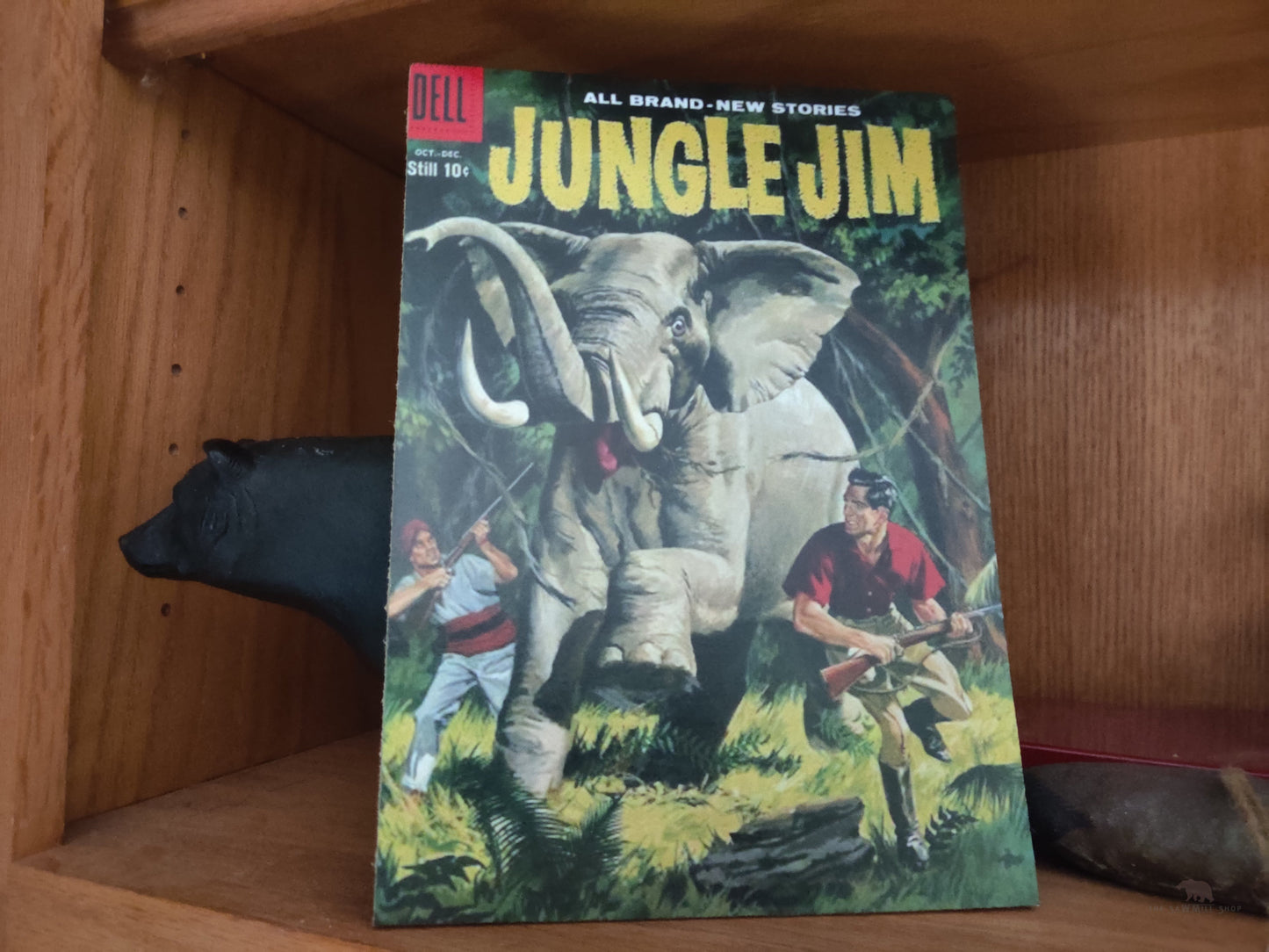 Dell Jungle Jim Comics Wood Plaque-The Sawmill Shop