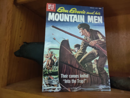 Dell Mountain Men Comics Wood Plaque-The Sawmill Shop