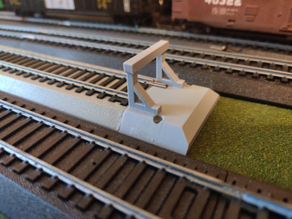 HO Scale Buffers Endstop for Bachmann EZ Track