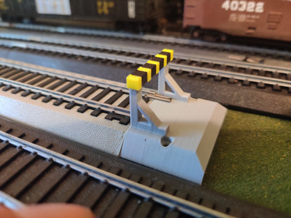 HO Scale Buffers Endstop for Bachmann EZ Track