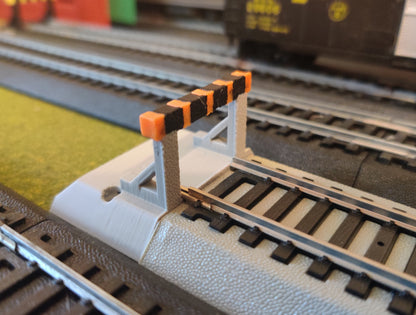 HO Scale Buffers Endstop for Bachmann EZ Track