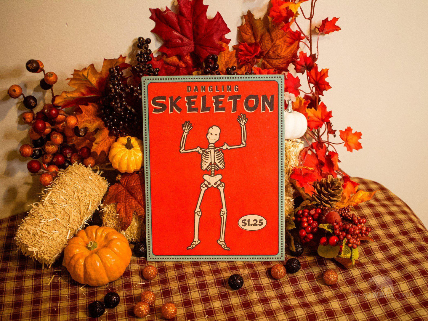 Retro Halloween Plaque Wood Cutouts-The Sawmill Shop