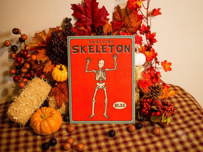 Retro Halloween Plaque Wood Cutouts-The Sawmill Shop