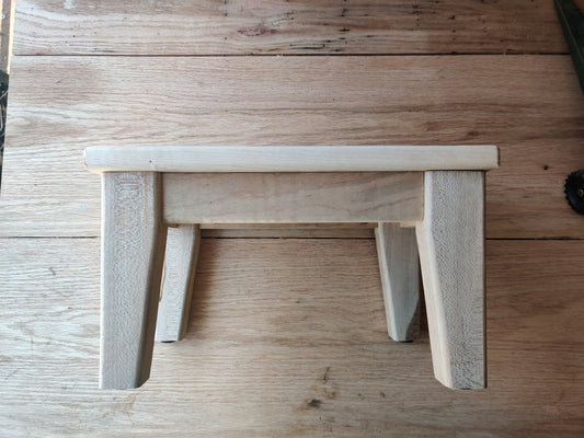 Handmade Maple Stool-The Sawmill Shop