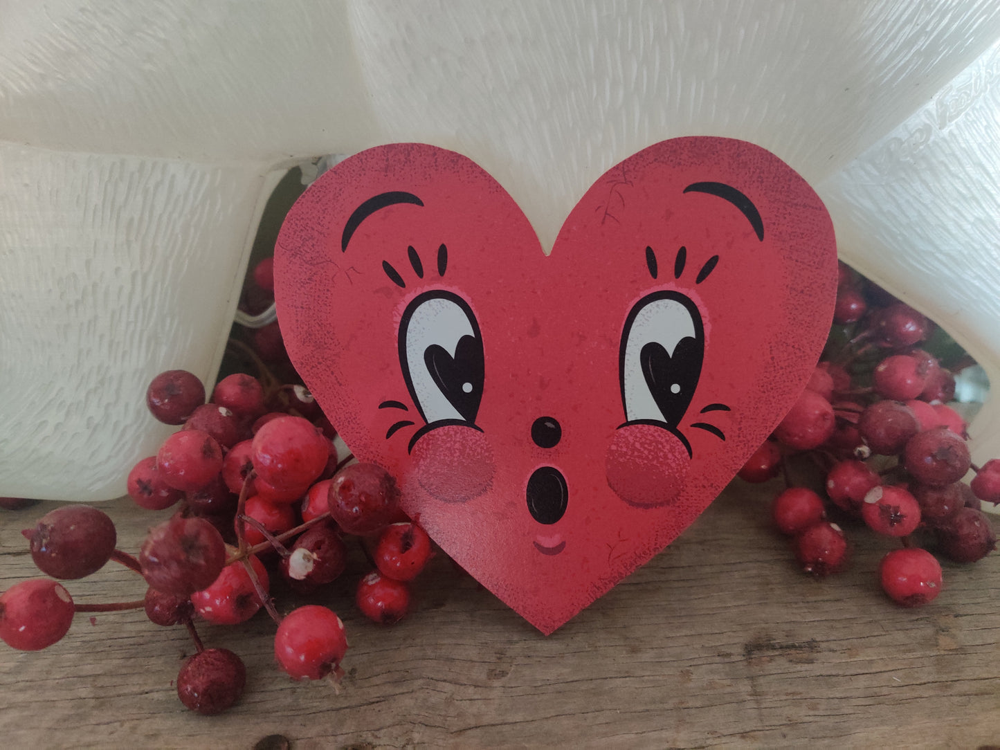 Johanna Parker Valentines Day Heart Wood Cutout