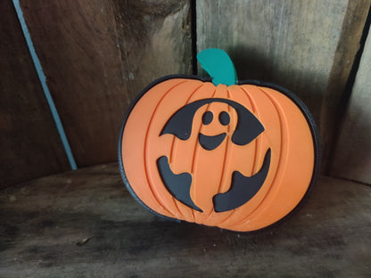 Halloween Jack O Lantern Coaster Set