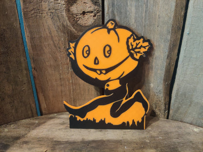 Jumping Jack O Lantern 3D Printed Halloween Decor