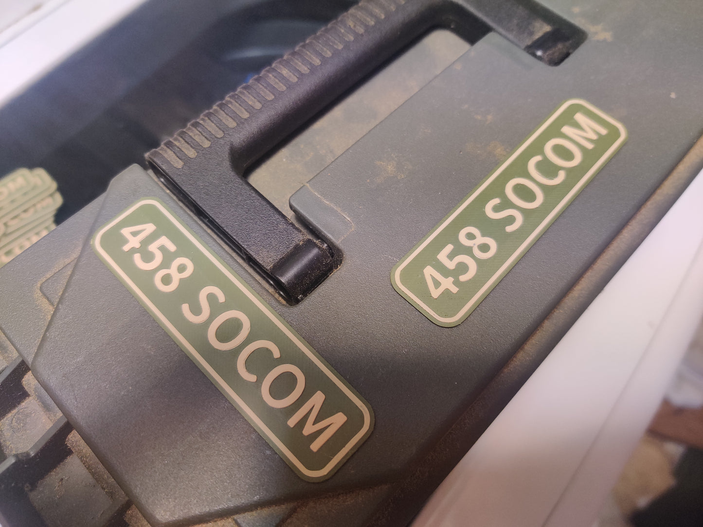 458 SOCOM Ammo Box Label Set of 4