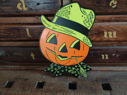 Farmer Pumpkin 3D Printed Fall Decor