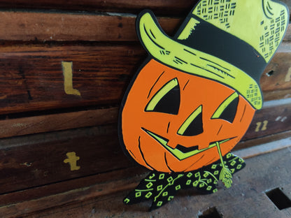 Farmer Pumpkin 3D Printed Fall Decor