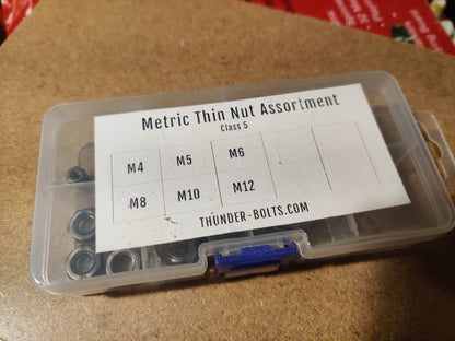 Thin Hex Nut Metric Assortment