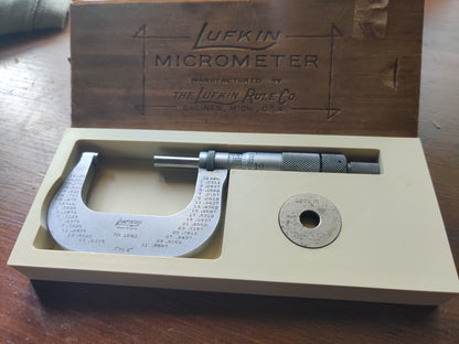 Lufkin 2in Micrometer Box Insert