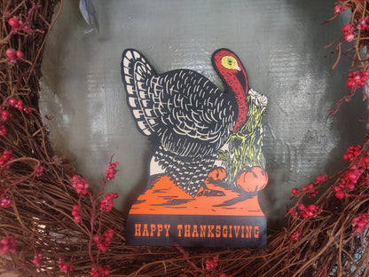 3D Printed Thanksgiving Turkey for centerpieces and wreaths