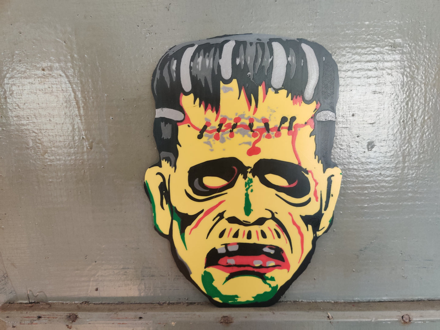 Frankenstein 3D Printed Halloween Decor