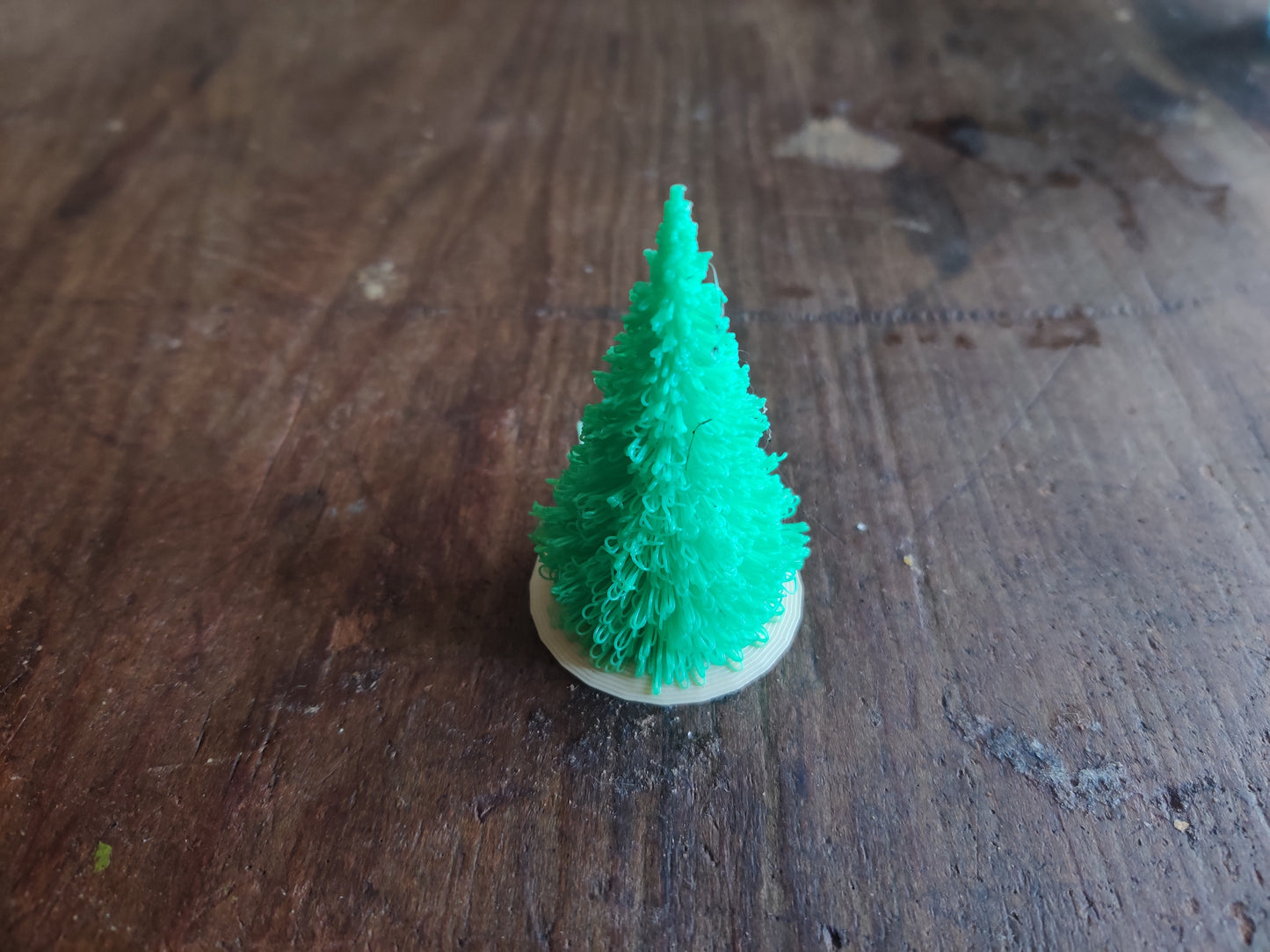 3D Printed Trees for Christmas Decorating or Model Train Scenery