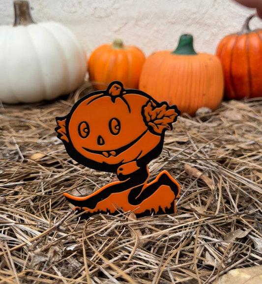 Jumping Jack O Lantern 3D Printed Halloween Decor