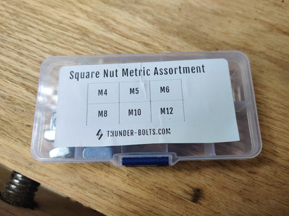 Square Nut Metric Assortment-The Sawmill Shop