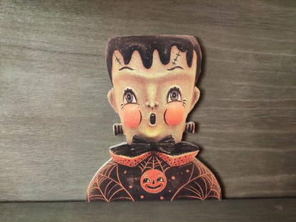 Johanna Parker Frankenstein Wood Cutout-The Sawmill Shop