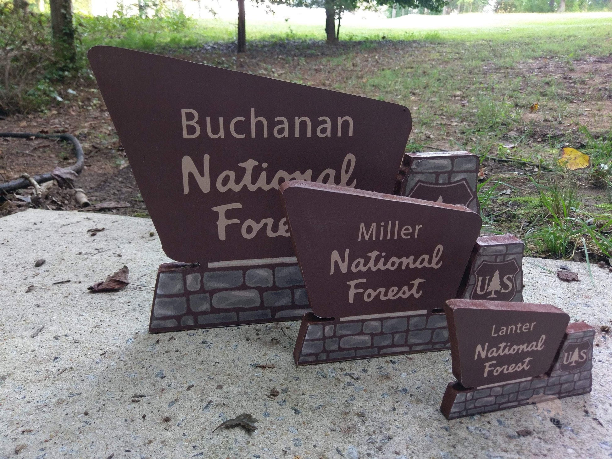 National Forest USDA Forest Service Sign Customizable-The Sawmill Shop