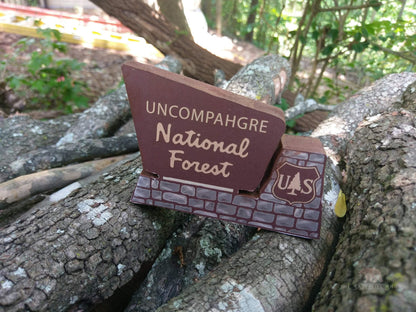 National Forest USDA Forest Service Sign Customizable-The Sawmill Shop