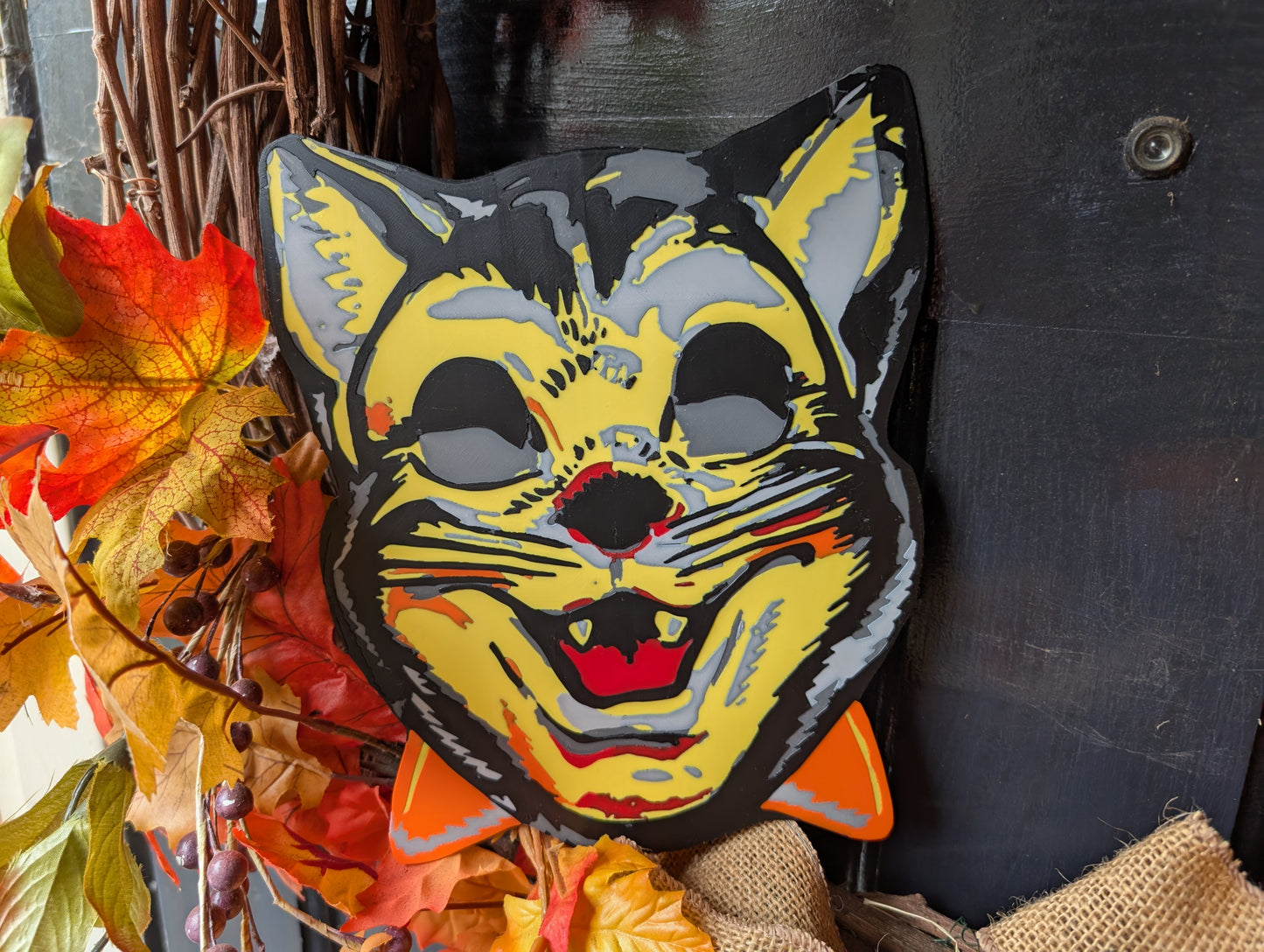 Vampire Cat 3D Printed Halloween Decor