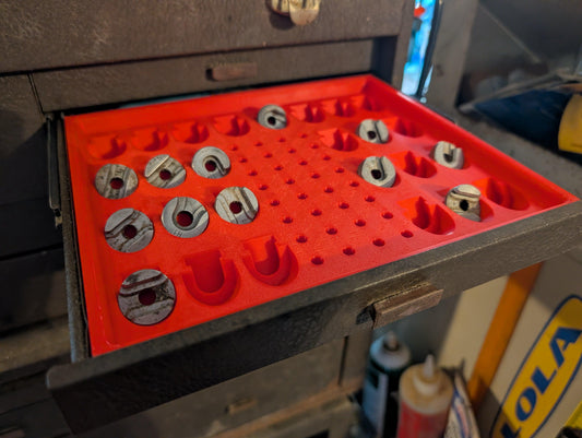 Reloading Shellholder Tray for Kennedy Toolboxes