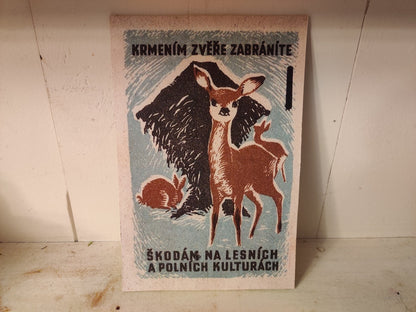 Retro Matchbook Box Wood Cutout-The Sawmill Shop