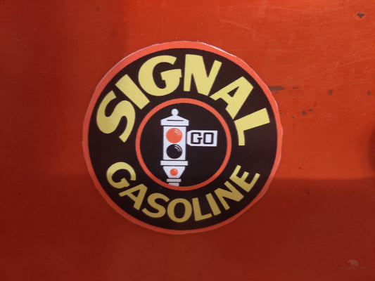 Signal Gasoline Magnet-The Sawmill Shop