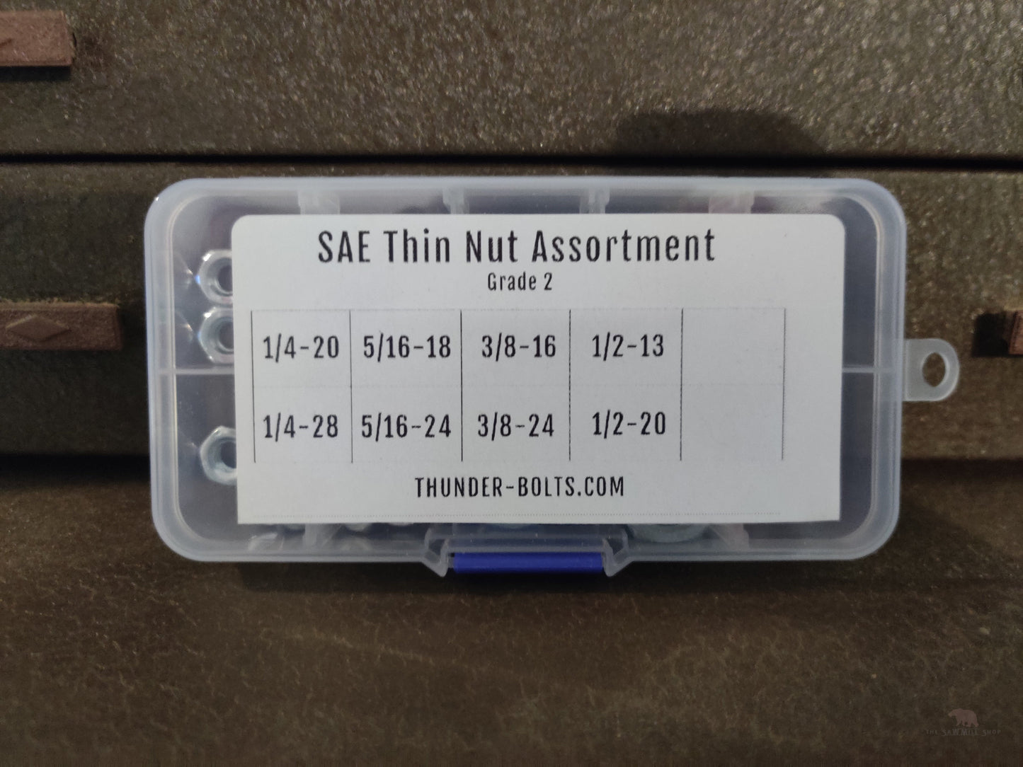 Thin Hex Nut SAE Assortment-The Sawmill Shop