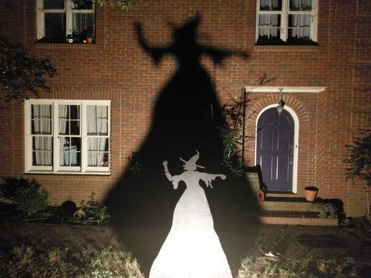 Outdoor Standing Witch Cutout-The Sawmill Shop