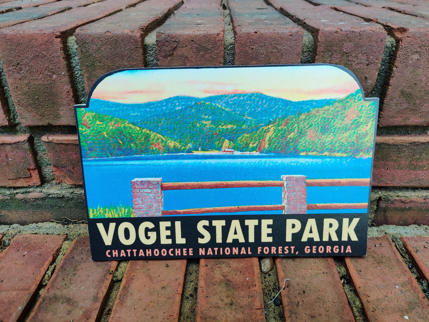Vogel State Park Georgia Wood Cutout Hilda-The Sawmill Shop