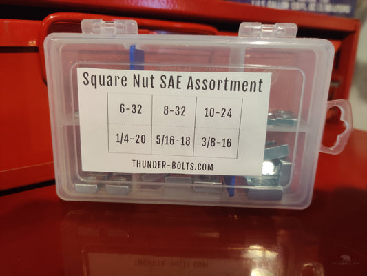 Square Nut SAE Assortment-The Sawmill Shop