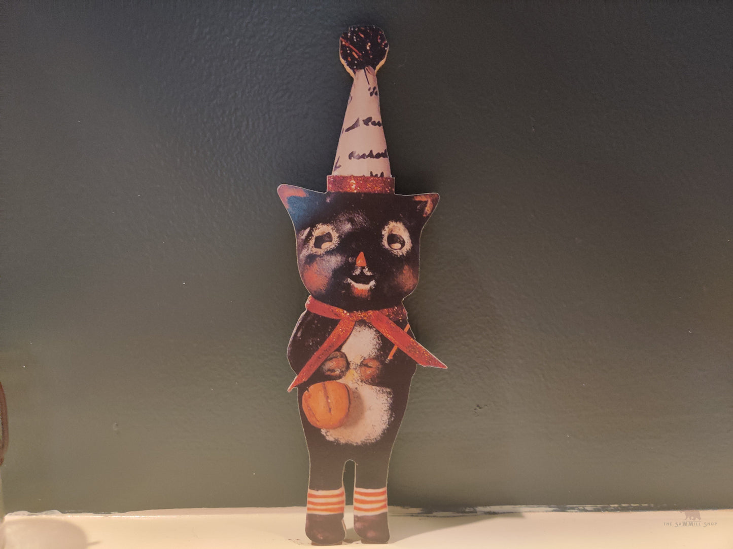 Raggedy Pants Trick or Treat Standing Cat