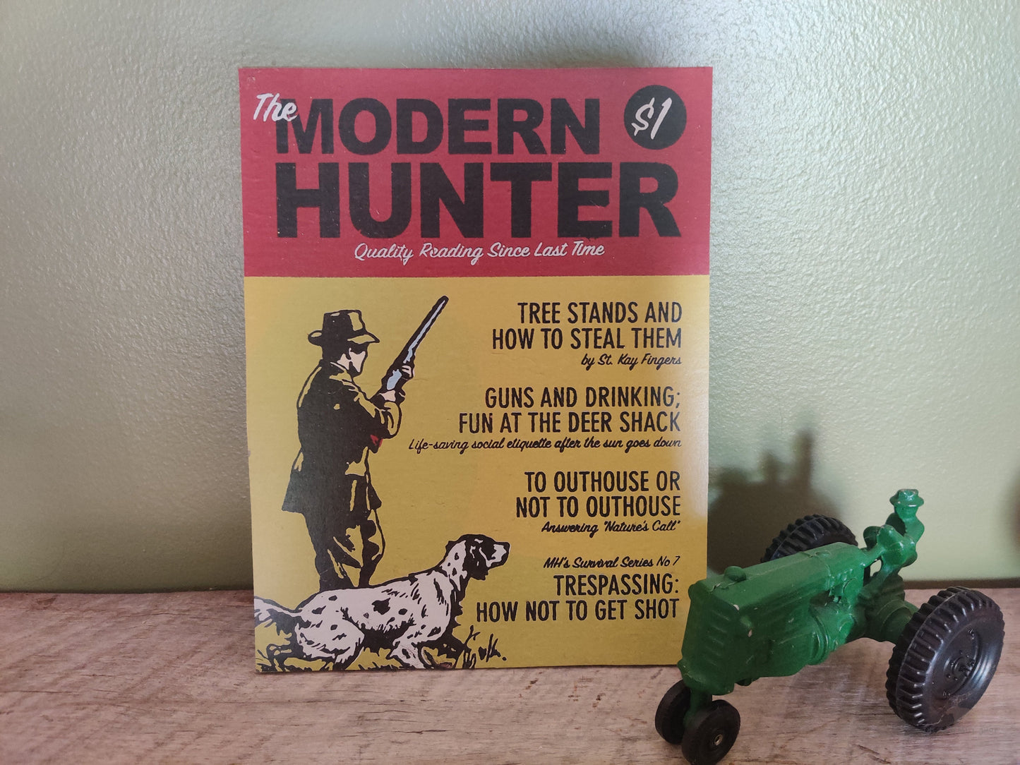 The Modern Hunter Woodland Decor Sign for Kids room or Man Cave-The Sawmill Shop