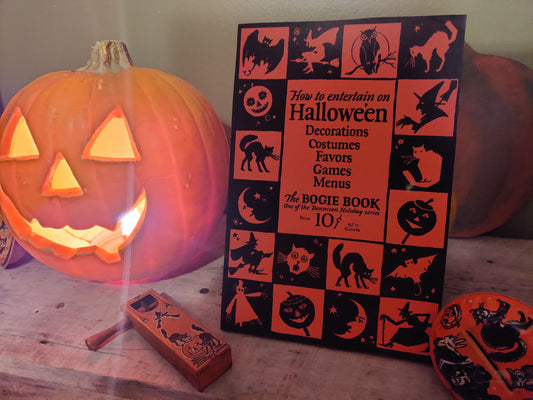 Halloween Bogie Book Wood Cutout-The Sawmill Shop