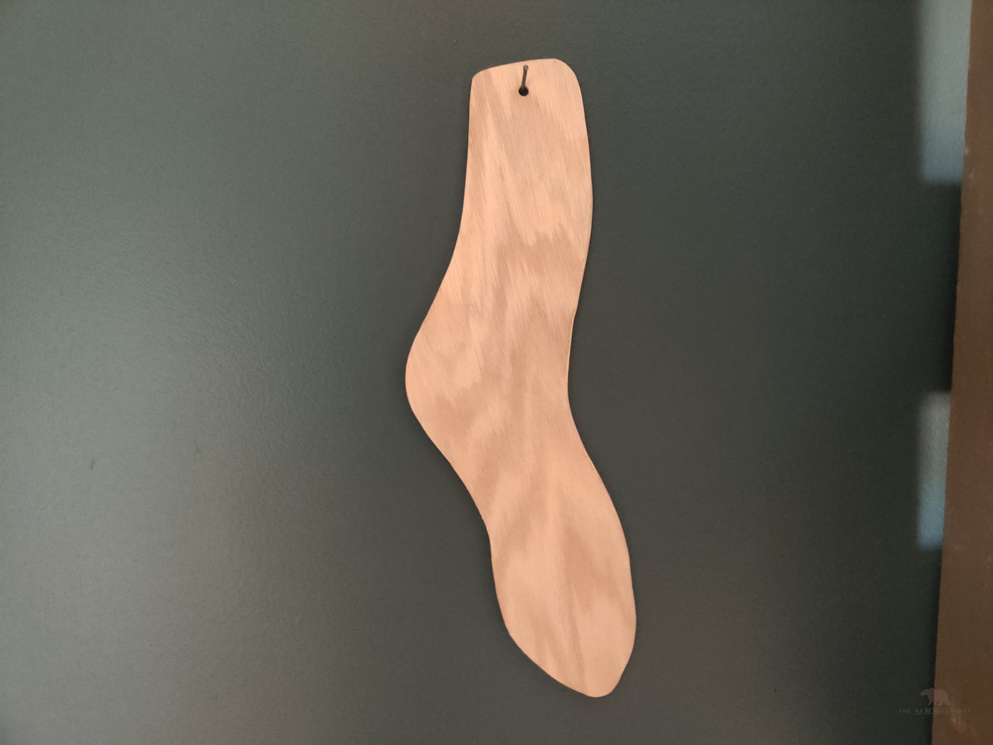 Primitive Wood Stocking Form-The Sawmill Shop