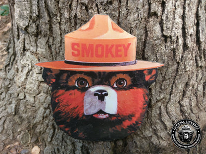 Smokey Bear Head Wood Cutout