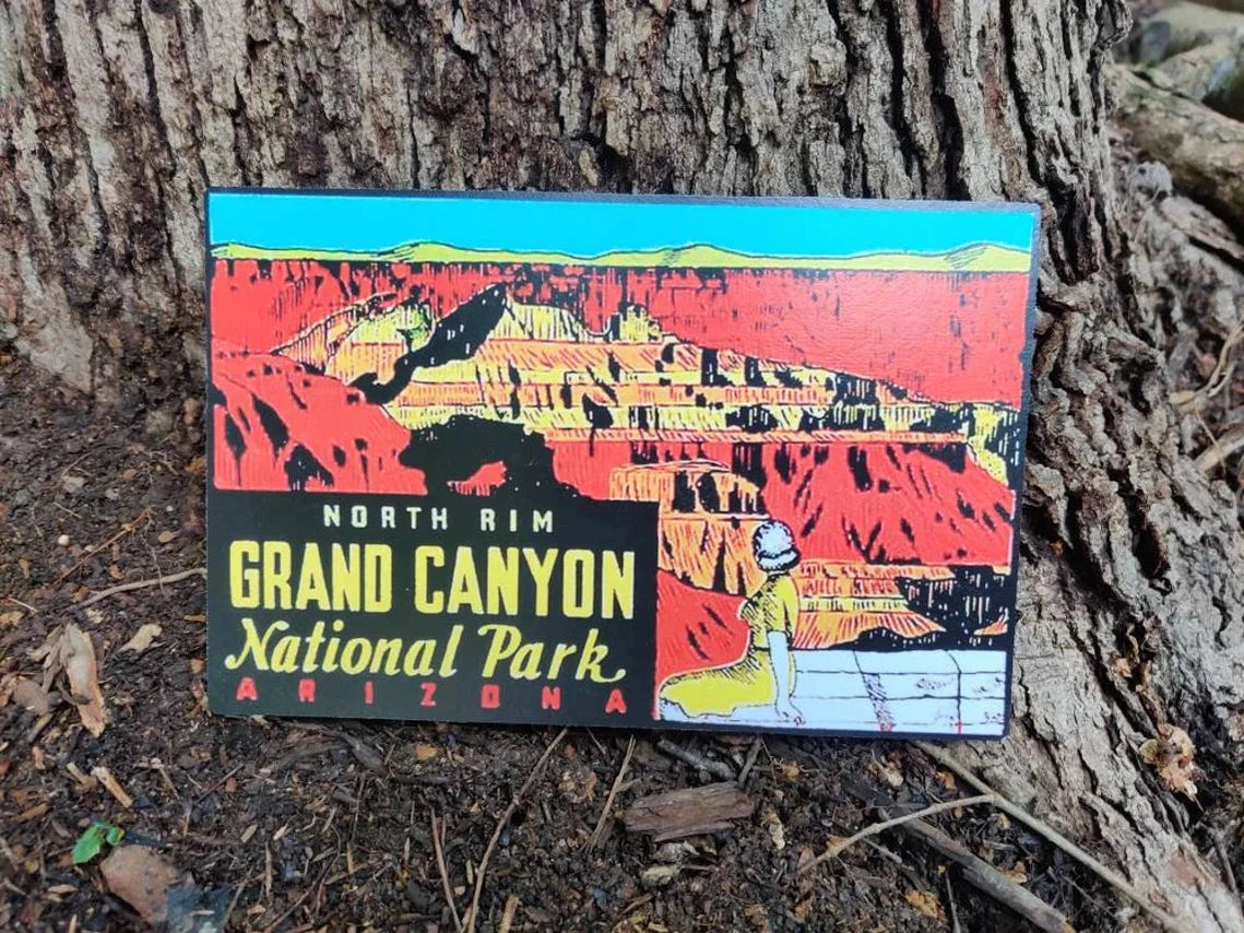 Grand Canyon National Park Arizona Wood Cutout  Hilda